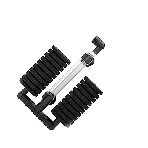 AUklOPVZZ ABS Aquariumfilter, versiegelt, auslaufsicher, drehbar, waschbar, wiederverwendbar, pneumatisch modifizierter Schwammfilter, Typ 1 AUklOPVZZ ABS Aquariumfilter, versiegelt, auslaufsicher, drehbar, waschbar, wiederverwendbar, pneumatisch modifizierter Schwammfilter, Typ 1 von AUklOPVZZ