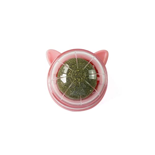 AUklOPVZZ ABS Katzenminze Ball, tragbar, niedlich, bunt, interaktives 360 Grad drehbares, feuchtigkeitsfestes Zahnreinigungs Snack Haustier Spielzeug Spielzeug, Rosa AUklOPVZZ ABS Katzenminze Ball, tragbar, niedlich, bunt, interaktives 360 Grad drehbares, feuchtigkeitsfestes Zahnreinigungs Snack Haustier Spielzeug Spielzeug, Rosa von AUklOPVZZ