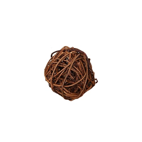 AUklOPVZZ Abwechslung und Spaß – kleine Tiere Spielen Bälle für stundenlange Unterhaltung, kauen Gräserbälle, rollendes Kauspielzeug, Strohball, Geosphäre, 7 cm AUklOPVZZ Abwechslung und Spaß – kleine Tiere Spielen Bälle für stundenlange Unterhaltung, kauen Gräserbälle, rollendes Kauspielzeug, Strohball, Geosphäre, 7 cm von AUklOPVZZ