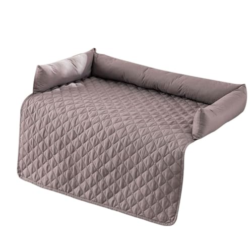 AUklOPVZZ Bleiben Sie edel mit dem Haustier Sofaschutz, der auf Stil und Funktion ausgelegt ist. Hunde Haustierbett Deckenmatte, Polyester Sofa Hundematratze, hellgrau von AUklOPVZZ