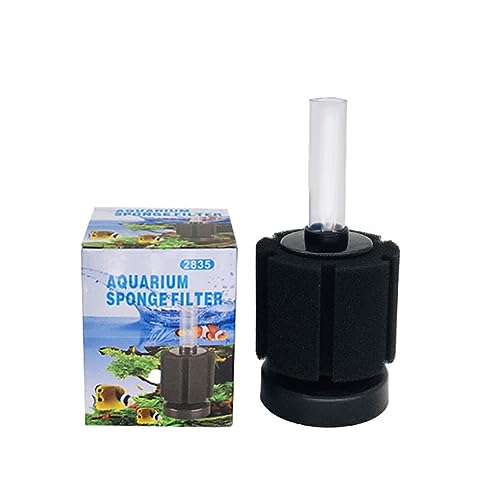 AUklOPVZZ Erhöhen Sie die Menge an wasserlöslicher Luft mit Aquariumfilter. Kunststoff Aquariumzubehör. Aquariumzubehör, Neutralblaue Box2835 von AUklOPVZZ