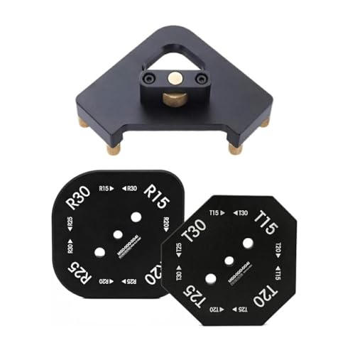 AUklOPVZZ Essential Tools Radii Jigs Router Vorlagen für die Holzbearbeitung Eckfräsvorlagen für die Holzbearbeitung Metall Easy AUklOPVZZ Essential Tools Radii Jigs Router Vorlagen für die Holzbearbeitung Eckfräsvorlagen für die Holzbearbeitung Metall Easy von AUklOPVZZ
