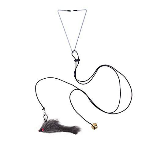 AUklOPVZZ Hängendes Spielzeug für Haustiere aus ABS Metall, niedlicher Ersatz, verstellbar, Tierform, für Zuhause, Wohnzimmer, kleines Tierspielzeug, Geburtstagsgeschenk, Typ 1 AUklOPVZZ Hängendes Spielzeug für Haustiere aus ABS Metall, niedlicher Ersatz, verstellbar, Tierform, für Zuhause, Wohnzimmer, kleines Tierspielzeug, Geburtstagsgeschenk, Typ 1 von AUklOPVZZ