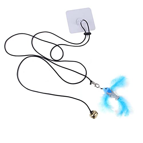 AUklOPVZZ Hängendes Spielzeug für Haustiere aus ABS Metall, niedlicher Ersatz, verstellbar, Tierform, für Zuhause, Wohnzimmer, kleines Tierspielzeug, Geburtstagsgeschenk, Typ 10 AUklOPVZZ Hängendes Spielzeug für Haustiere aus ABS Metall, niedlicher Ersatz, verstellbar, Tierform, für Zuhause, Wohnzimmer, kleines Tierspielzeug, Geburtstagsgeschenk, Typ 10 von AUklOPVZZ
