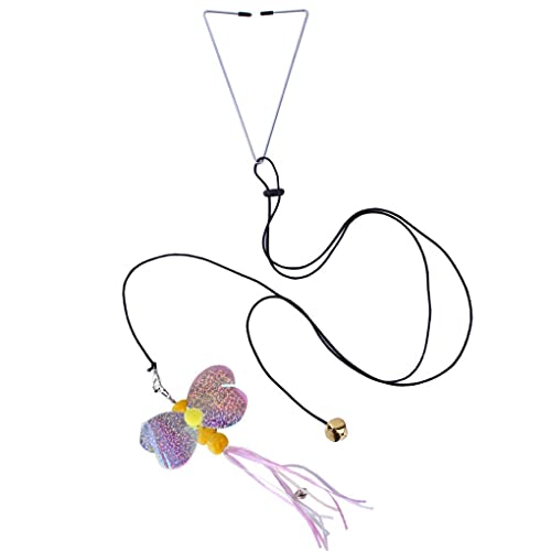 AUklOPVZZ Hängendes Spielzeug für Haustiere aus ABS Metall, niedlicher Ersatz, verstellbar, Tierform, für Zuhause, Wohnzimmer, kleines Tierspielzeug, Geburtstagsgeschenk, Typ 17 AUklOPVZZ Hängendes Spielzeug für Haustiere aus ABS Metall, niedlicher Ersatz, verstellbar, Tierform, für Zuhause, Wohnzimmer, kleines Tierspielzeug, Geburtstagsgeschenk, Typ 17 von AUklOPVZZ