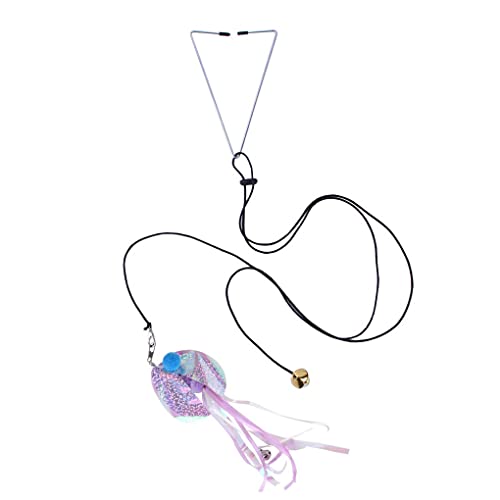 AUklOPVZZ Hängendes Spielzeug für Haustiere aus ABS Metall, niedlicher Ersatz, verstellbar, Tierform, für Zuhause, Wohnzimmer, kleines Tierspielzeug, Geburtstagsgeschenk, Typ 21 AUklOPVZZ Hängendes Spielzeug für Haustiere aus ABS Metall, niedlicher Ersatz, verstellbar, Tierform, für Zuhause, Wohnzimmer, kleines Tierspielzeug, Geburtstagsgeschenk, Typ 21 von AUklOPVZZ