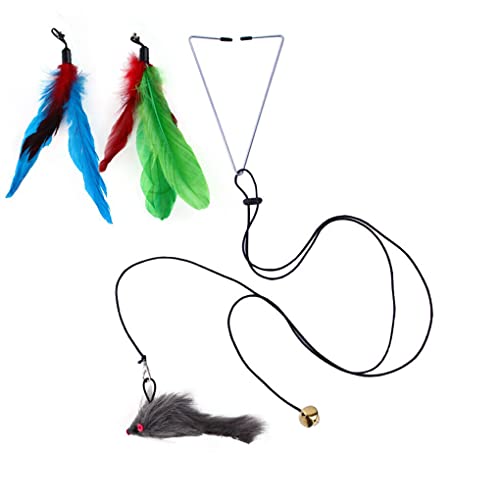 AUklOPVZZ Hängendes Spielzeug für Haustiere aus ABS Metall, niedlicher Ersatz, verstellbar, Tierform, für Zuhause, Wohnzimmer, kleines Tierspielzeug, Geburtstagsgeschenk, Typ 25 AUklOPVZZ Hängendes Spielzeug für Haustiere aus ABS Metall, niedlicher Ersatz, verstellbar, Tierform, für Zuhause, Wohnzimmer, kleines Tierspielzeug, Geburtstagsgeschenk, Typ 25 von AUklOPVZZ
