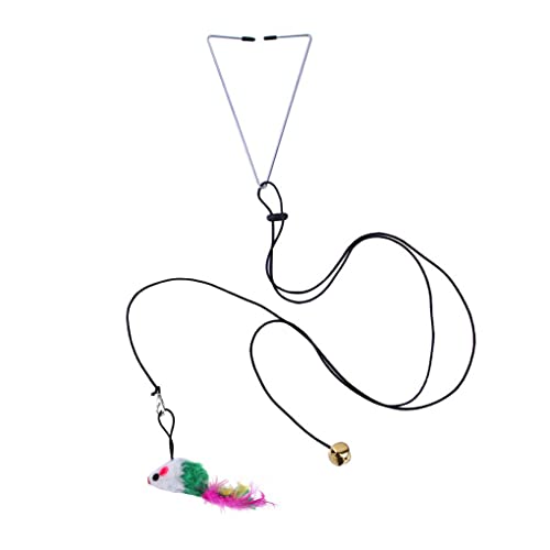 AUklOPVZZ Hängendes Spielzeug für Haustiere aus ABS Metall, niedlicher Ersatz, verstellbar, Tierform, für Zuhause, Wohnzimmer, kleines Tierspielzeug, Geburtstagsgeschenk, Typ 3 AUklOPVZZ Hängendes Spielzeug für Haustiere aus ABS Metall, niedlicher Ersatz, verstellbar, Tierform, für Zuhause, Wohnzimmer, kleines Tierspielzeug, Geburtstagsgeschenk, Typ 3 von AUklOPVZZ