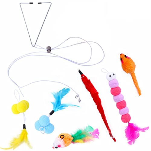 AUklOPVZZ Hängendes Spielzeug für Haustiere aus ABS Metall, niedlicher Ersatz, verstellbar, Tierform, für Zuhause, Wohnzimmer, kleines Tierspielzeug, Geburtstagsgeschenk, Typ 30 AUklOPVZZ Hängendes Spielzeug für Haustiere aus ABS Metall, niedlicher Ersatz, verstellbar, Tierform, für Zuhause, Wohnzimmer, kleines Tierspielzeug, Geburtstagsgeschenk, Typ 30 von AUklOPVZZ