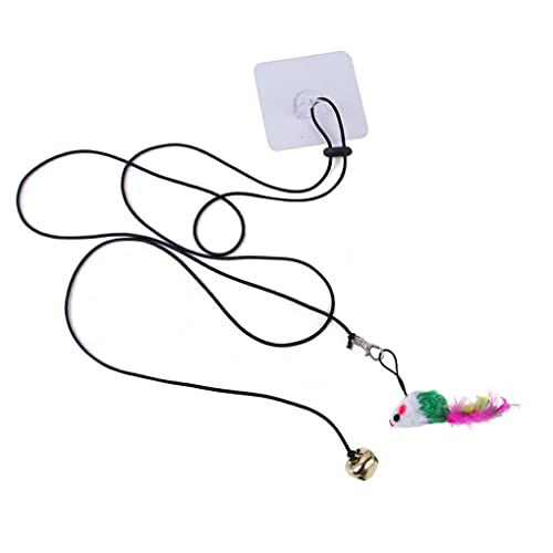 AUklOPVZZ Hängendes Spielzeug für Haustiere aus ABS Metall, niedlicher Ersatz, verstellbar, Tierform, für Zuhause, Wohnzimmer, kleines Tierspielzeug, Geburtstagsgeschenk, Typ 4 AUklOPVZZ Hängendes Spielzeug für Haustiere aus ABS Metall, niedlicher Ersatz, verstellbar, Tierform, für Zuhause, Wohnzimmer, kleines Tierspielzeug, Geburtstagsgeschenk, Typ 4 von AUklOPVZZ
