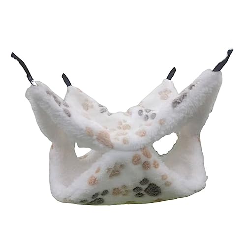 AUklOPVZZ Hamster Ratten Papageien Versteck – praktisch zum Spielen und Schlafen für Hamster, Ratten, Papageien, Meerschweinchen, Spiel Schlaftuch, Weiße Füße, 30 * 30 AUklOPVZZ Hamster Ratten Papageien Versteck – praktisch zum Spielen und Schlafen für Hamster, Ratten, Papageien, Meerschweinchen, Spiel Schlaftuch, Weiße Füße, 30 * 30 von AUklOPVZZ