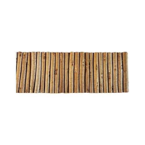 AUklOPVZZ Hamsterspielzeug, robuster und langlebiger Holzzaun für Pflegeleichte Hamster Holzzäune, Haustierspielzeug, sicher und kaubar, pflegeleicht, Grundmodell, 60cm AUklOPVZZ Hamsterspielzeug, robuster und langlebiger Holzzaun für Pflegeleichte Hamster Holzzäune, Haustierspielzeug, sicher und kaubar, pflegeleicht, Grundmodell, 60cm von AUklOPVZZ
