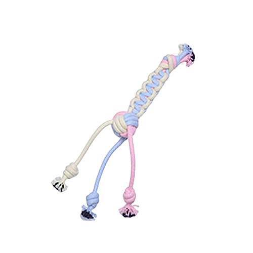 AUklOPVZZ Haustier Baumwollseile Bissfeste Zähne Saubere Hunde Spielzeug Flexibler Glatzkopf Kauspielzeug Waschbar Molarenknochenform Haustiere Knotenball, Tricolor Multibraid AUklOPVZZ Haustier Baumwollseile Bissfeste Zähne Saubere Hunde Spielzeug Flexibler Glatzkopf Kauspielzeug Waschbar Molarenknochenform Haustiere Knotenball, Tricolor Multibraid von AUklOPVZZ