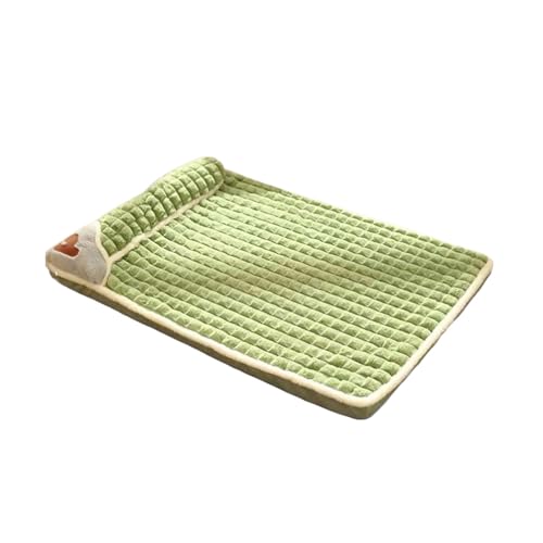 AUklOPVZZ Haustierbetten für Katzen, weich und elastisch, für guten Schlaf, Plüsch Haustierbett für Hunde, Haustierbedarf, Hundehaustierbett, Bett für Katze , Grün , Größe: 50 x 35 cm AUklOPVZZ Haustierbetten für Katzen, weich und elastisch, für guten Schlaf, Plüsch Haustierbett für Hunde, Haustierbedarf, Hundehaustierbett, Bett für Katze , Grün , Größe: 50 x 35 cm von AUklOPVZZ
