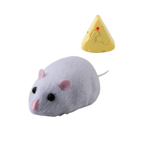 AUklOPVZZ Haustierspielzeug REGT die Instinkte der Katze mit interaktivem Mausspielzeug an. Heimtierbedarf, ABS Neuheitsspielzeug, Katzenspielzeug für Katzen, Ratten, Grauweiß AUklOPVZZ Haustierspielzeug REGT die Instinkte der Katze mit interaktivem Mausspielzeug an. Heimtierbedarf, ABS Neuheitsspielzeug, Katzenspielzeug für Katzen, Ratten, Grauweiß von AUklOPVZZ