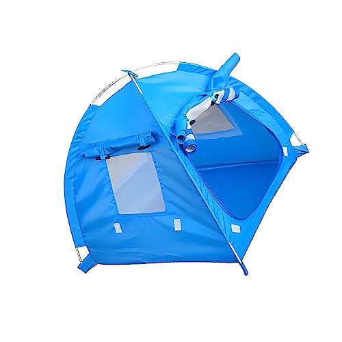 AUklOPVZZ Haustierzelt für den Außenbereich, atmungsaktiv, waschbar, Klappbett, wasserdicht, für kleine und mittelgroße Hunde, Hund, Katze, Innenhaus, Schlafen, M/Blau AUklOPVZZ Haustierzelt für den Außenbereich, atmungsaktiv, waschbar, Klappbett, wasserdicht, für kleine und mittelgroße Hunde, Hund, Katze, Innenhaus, Schlafen, M/Blau von AUklOPVZZ