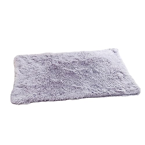 AUklOPVZZ Hundedecke – weich und tragbar, um Haustiere kuschelig warm zu halten, Kuscheldecke für Haustiere, schnell trocknend, Mehrfarbig, Hellgrau, Hellgrau, 56 * 36CM von AUklOPVZZ