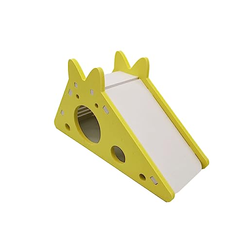 AUklOPVZZ Käfigzubehör für Hamster – für kleine Räume, bezaubernd und freundlich, anwendbar auf kleine Haustiere, niedliches und Verspieltes PVC Meerschweinchen, B gelb AUklOPVZZ Käfigzubehör für Hamster – für kleine Räume, bezaubernd und freundlich, anwendbar auf kleine Haustiere, niedliches und Verspieltes PVC Meerschweinchen, B gelb von AUklOPVZZ