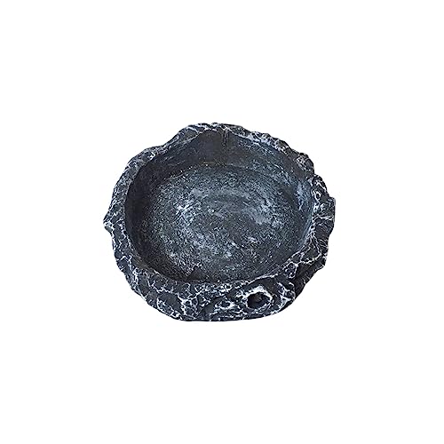 AUklOPVZZ Kunstharz Reptil Futter Wassernapf Ersatz, wiederverwendbar, dekorativ, rutschfest, geruchlos, universelle Futternäpfe, Futternapf Zubehör, Typ 2 AUklOPVZZ Kunstharz Reptil Futter Wassernapf Ersatz, wiederverwendbar, dekorativ, rutschfest, geruchlos, universelle Futternäpfe, Futternapf Zubehör, Typ 2 von AUklOPVZZ