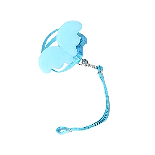 AUklOPVZZ Nette Flügel Kaninchen Geschirr Katze Haustier Leine Outdoor Training Zugseil Walking Zubehör Kleidung Ente Huhn, Rosa, XS AUklOPVZZ Nette Flügel Kaninchen Geschirr Katze Haustier Leine Outdoor Training Zugseil Walking Zubehör Kleidung Ente Huhn, Rosa, XS von AUklOPVZZ