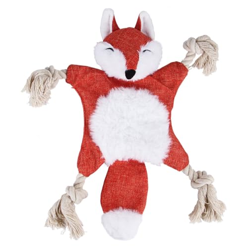 AUklOPVZZ Quietschendes Hunde Stofftier für spannendes Spiel und Bewegung, Polyester Plüsch Hundespielzeug, Haustier Hundespielzeug, Hundespielzeug, Haustier Spielzeug, gutes Geschenk, Fuchs AUklOPVZZ Quietschendes Hunde Stofftier für spannendes Spiel und Bewegung, Polyester Plüsch Hundespielzeug, Haustier Hundespielzeug, Hundespielzeug, Haustier Spielzeug, gutes Geschenk, Fuchs von AUklOPVZZ