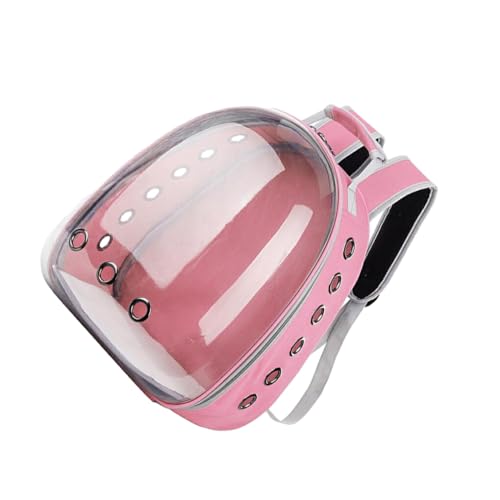 AUklOPVZZ Raumkapsel Tasche, atmungsaktiv und bequem, Papageienträger für Reisen, atmungsaktiv, transparent, Raumkapsel PC, Rosa AUklOPVZZ Raumkapsel Tasche, atmungsaktiv und bequem, Papageienträger für Reisen, atmungsaktiv, transparent, Raumkapsel PC, Rosa von AUklOPVZZ