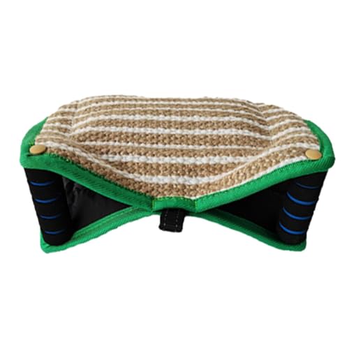 AUklOPVZZ Reißfeste Trainingshülle, langlebige Jute Hunde Beißhülle, Traktor Hundetraining, Hunde Trainings Beißhülle, Leinen, grüner Rand AUklOPVZZ Reißfeste Trainingshülle, langlebige Jute Hunde Beißhülle, Traktor Hundetraining, Hunde Trainings Beißhülle, Leinen, grüner Rand von AUklOPVZZ