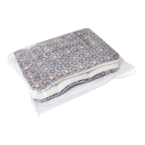 AUklOPVZZ Strapazierfähiges und langlebiges wärmendes Hundedeckenkissen für glückliche Haustiere, extra warme, selbsterwärmende Thermo Haustiermatte aus Korallensamt, Blauer Stern, 49 * 32 cm AUklOPVZZ Strapazierfähiges und langlebiges wärmendes Hundedeckenkissen für glückliche Haustiere, extra warme, selbsterwärmende Thermo Haustiermatte aus Korallensamt, Blauer Stern, 49 * 32 cm von AUklOPVZZ