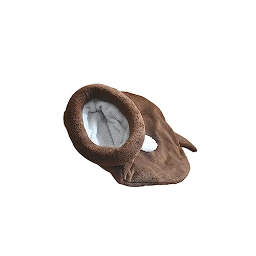 AUklOPVZZ Süßes und entzückendes Haustierbett für Ihren pelzigen kleinen Freund. Super süßer Schlafsack, Neststoff, Katze, Hund, warm und bequem, Kaffee, L AUklOPVZZ Süßes und entzückendes Haustierbett für Ihren pelzigen kleinen Freund. Super süßer Schlafsack, Neststoff, Katze, Hund, warm und bequem, Kaffee, L von AUklOPVZZ