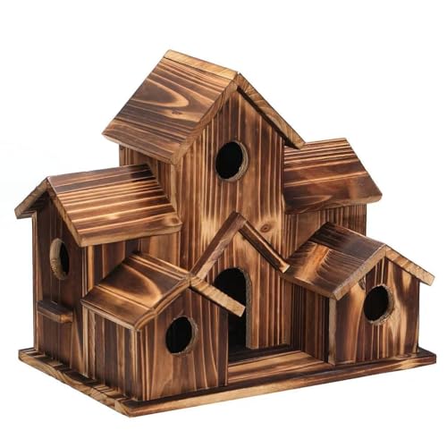 AUklOPVZZ Vogelnest Dekoration aus Massivholz lockt niedliche Vögel an und ist eine Dekoration für Gärten oder Häuser. Bringen Sie mehr Farbe in den Garten, Typ+1 AUklOPVZZ Vogelnest Dekoration aus Massivholz lockt niedliche Vögel an und ist eine Dekoration für Gärten oder Häuser. Bringen Sie mehr Farbe in den Garten, Typ+1 von AUklOPVZZ