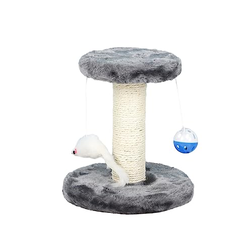 AUklOPVZZ Warmer und bequemer Katzenbaum für Ihren pelzigen Freund. Wir verwenden hängende Bälle, um wolkenförmige Kratzsäulen zu schaffen, grau AUklOPVZZ Warmer und bequemer Katzenbaum für Ihren pelzigen Freund. Wir verwenden hängende Bälle, um wolkenförmige Kratzsäulen zu schaffen, grau von AUklOPVZZ
