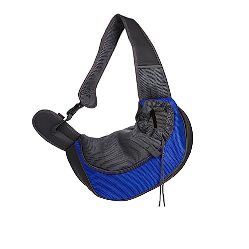 Haustier Tragetasche aus Oxford Stoff mit Reißverschluss, Flexibles Futter, Picknick Umhängetaschen, Blau klein Haustier Tragetasche aus Oxford Stoff mit Reißverschluss, Flexibles Futter, Picknick Umhängetaschen, Blau klein von AUklOPVZZ