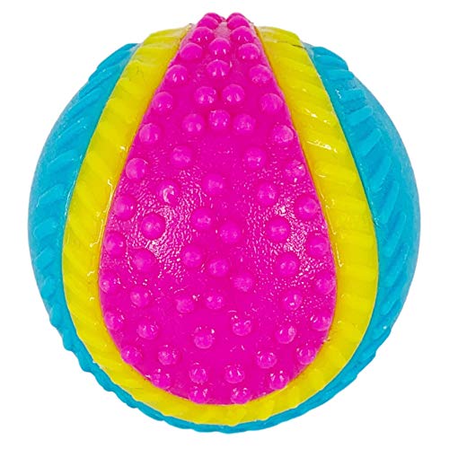 AVANZONA Hundeball. Sensorisches Spielzeug für Blinde Hunde. Sehen, Hören, Berühren, Riechen, Schmecken. Quietschball für Mittlere Große Hund. 8CM. AVANZONA Hundeball. Sensorisches Spielzeug für Blinde Hunde. Sehen, Hören, Berühren, Riechen, Schmecken. Quietschball für Mittlere Große Hund. 8CM. von AVANZONA