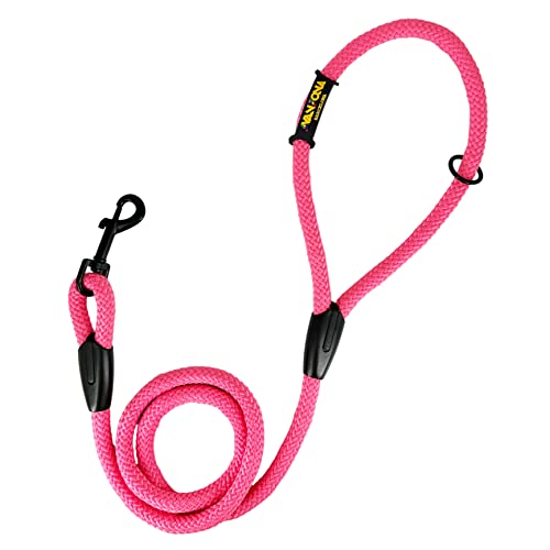 Klassische Trainingsleine für Hunde, Nylonseil, für kleine, mittlere und große Hunde. 120CM. Rosa Klassische Trainingsleine für Hunde, Nylonseil, für kleine, mittlere und große Hunde. 120CM. Rosa von AVANZONA