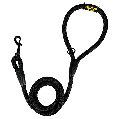 Klassische Trainingsleine für Hunde, Nylonseil, für kleine, mittlere und große Hunde. 120CM. Schwarz Klassische Trainingsleine für Hunde, Nylonseil, für kleine, mittlere und große Hunde. 120CM. Schwarz von AVANZONA