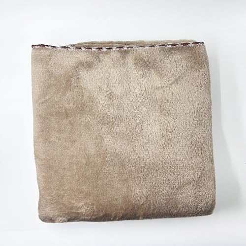 Hundedecke waschbar für Welpen, flauschig, leicht, einfarbig, Plüsch, warmer Teppich für kleine Hunde, Katzen, 63,5 x 94 cm, weiche Haustierdecke für Bett, Sofa und Innenbereich von AVCCAVA