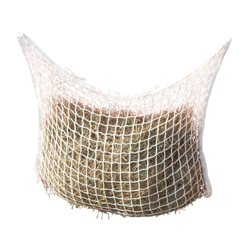 AVERDE Heunetztasche 90 x 60 cm, weiß, Maschenweite 4,5 x 4,5 cm von AVERDE