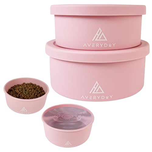 AVERYDAY 2-in-1-Reise-Hundenäpfe mit Deckel, 1,2 l, tragbare Futternäpfe für Futter und Wasser, auslaufsicher, Reise-Hundefutter und Wassernäpfe für Outdoor, Camping, BPA-frei, Reise-Hundefutternäpfe, AVERYDAY 2-in-1-Reise-Hundenäpfe mit Deckel, 1,2 l, tragbare Futternäpfe für Futter und Wasser, auslaufsicher, Reise-Hundefutter und Wassernäpfe für Outdoor, Camping, BPA-frei, Reise-Hundefutternäpfe, von AVERYDAY
