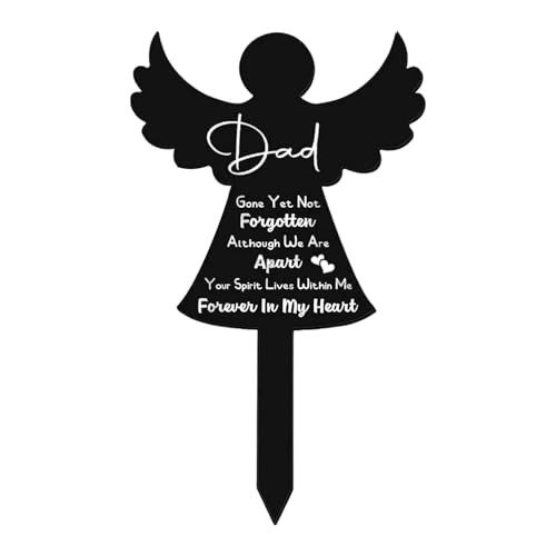 AVKGCZ Pet Memorial Grab Marker Haustierhund Katzen Acryl Ornamente Für Outdoor Und Innengefühl Gedenkgeschenk Geschenk Hund Grab von AVKGCZ
