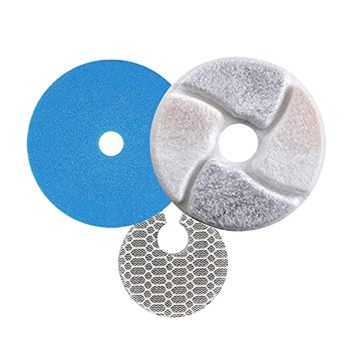 AVZYARDY Haustier-Wasserspender-Filterelement, Haustier-Brunnenfilter, Ersatz-Aktivkohlefilter, Baumwollfilter, Trinker AVZYARDY Haustier-Wasserspender-Filterelement, Haustier-Brunnenfilter, Ersatz-Aktivkohlefilter, Baumwollfilter, Trinker von AVZYARDY