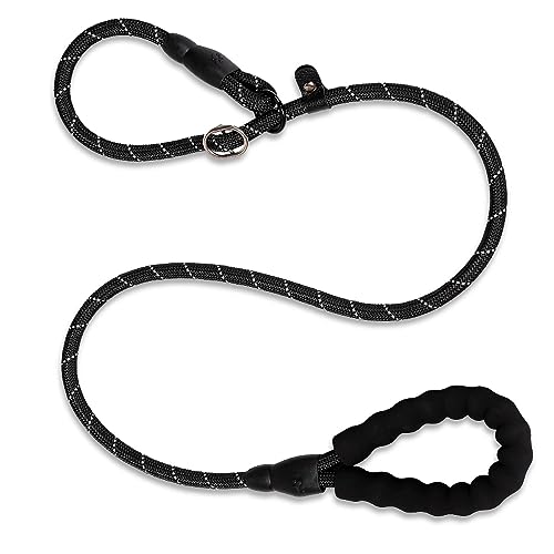 AWAVM Hundeleine, 1,8 m, 8 Stück, Anti-Zieh, Trainingsleine mit gepolsterten Griffen, 182 cm, verstellbar für kleine, mittelgroße und große Hunde, Schwarz AWAVM Hundeleine, 1,8 m, 8 Stück, Anti-Zieh, Trainingsleine mit gepolsterten Griffen, 182 cm, verstellbar für kleine, mittelgroße und große Hunde, Schwarz von AWAVM