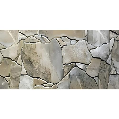 AWERT 121,9 x 45,7 cm weiß-grauer Fels-Terrarium-Hintergrund, Stein, Aquarium-Hintergrund, Steinhintergrund, Fels-Terrarium-Hintergrund von AWERT