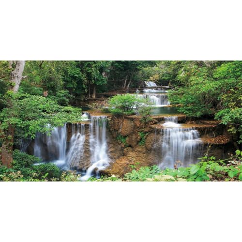 AWERT 183 x 61 cm Wasserfall-Terrarium-Hintergrund, Regenwald, Aquarium-Hintergrund, tropische Pflanzen, grüner Baum, Reptilien-Lebensraum, Hintergrund, Vinyl AWERT 183 x 61 cm Wasserfall-Terrarium-Hintergrund, Regenwald, Aquarium-Hintergrund, tropische Pflanzen, grüner Baum, Reptilien-Lebensraum, Hintergrund, Vinyl von AWERT
