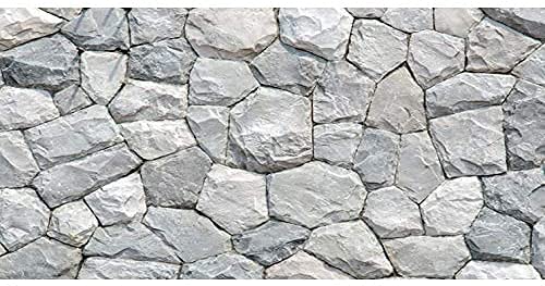 AWERT Hintergrund für Aquarien, 152,4 x 61 cm, weißer Stein, Hintergrund für Felsen, Terrarium, langlebiger Polyester-Hintergrund von AWERT