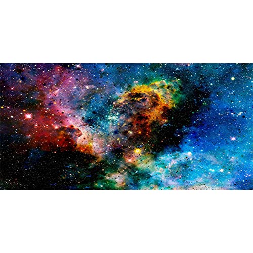 AWERT Hintergrund für Aquarien, Galaxie, Wolken, Sterne und bunt, kosmisches Universum, Aquarium-Hintergrund, 76,2 x 30,5 cm von AWERT