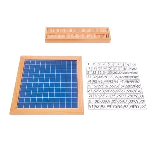 AWHAO 1 100 Aufeinanderfolgende Zahlen Holzhundert Board Toy Teaching Tool AWHAO 1 100 Aufeinanderfolgende Zahlen Holzhundert Board Toy Teaching Tool von AWHAO