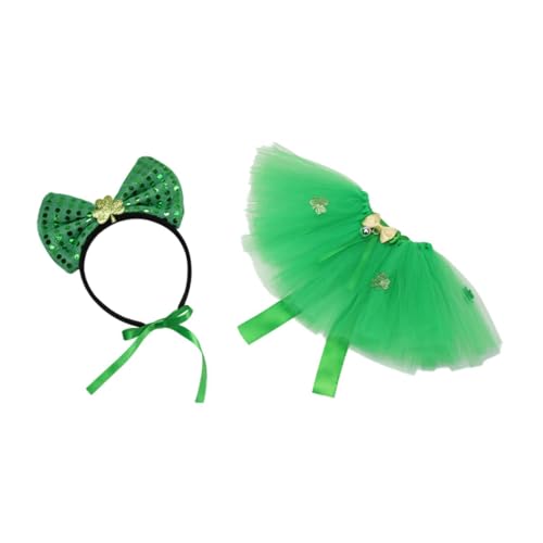 AWHAO 2-teiliges Haustier-Haarband und Rock, Hundekostüme, leicht zu tragende Hundekleidung, Haustier-Outfit, Kleid für Foto-Requisiten im Urlaub AWHAO 2-teiliges Haustier-Haarband und Rock, Hundekostüme, leicht zu tragende Hundekleidung, Haustier-Outfit, Kleid für Foto-Requisiten im Urlaub von AWHAO