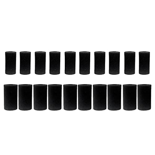 AWHAO 20x Nützlicher Aquarium Aquarium Filter Schwamm Pad Black 4x8cm Loch 1,5/2,0 AWHAO 20x Nützlicher Aquarium Aquarium Filter Schwamm Pad Black 4x8cm Loch 1,5/2,0 von AWHAO