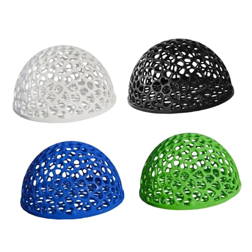 AWHAO 4Pcs Betta Hideouts Haus Fisch Unterstände Aquarium Höhlen Lebensraum für Guppies Cichlid AWHAO 4Pcs Betta Hideouts Haus Fisch Unterstände Aquarium Höhlen Lebensraum für Guppies Cichlid von AWHAO