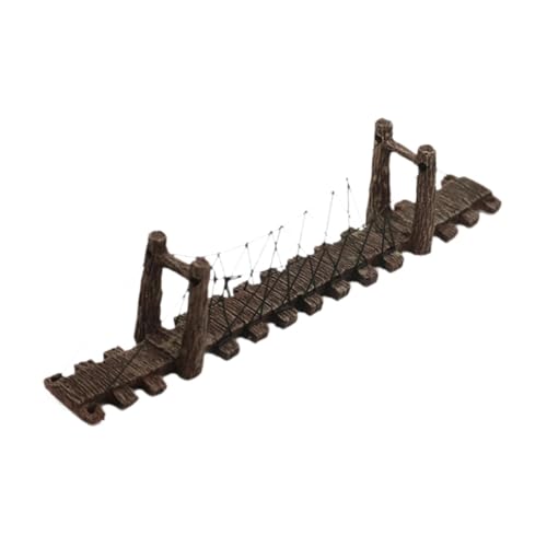 AWHAO Aquarium Aquarium Dekoration Brücke Ornament Künstliche Brücke Modell Dekoration, L AWHAO Aquarium Aquarium Dekoration Brücke Ornament Künstliche Brücke Modell Dekoration, L von AWHAO